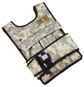 CROSS101 Adjustable Camouflage Weighted Vest