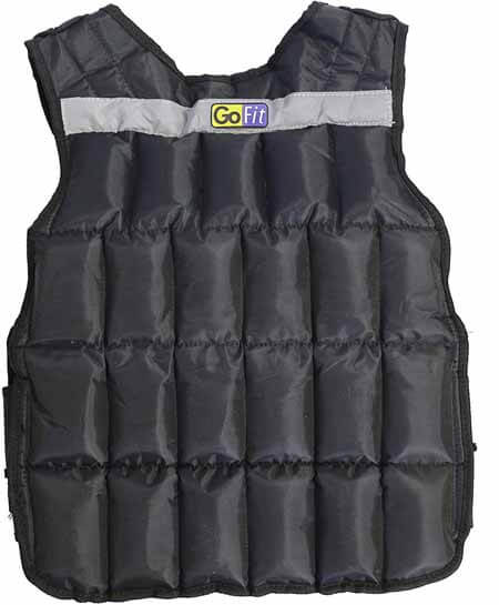 GoFit Padded Adjustable Weighted Vest