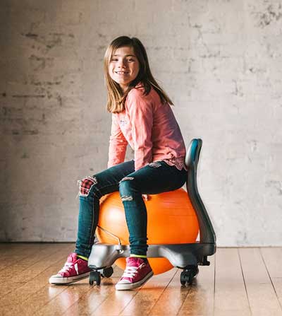 Gaiam Kids Balance Ball Chair